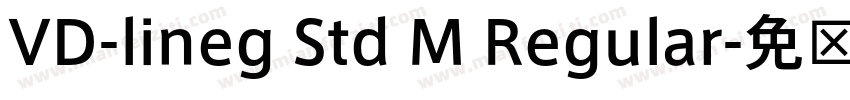 VD-lineg Std M Regular字体转换